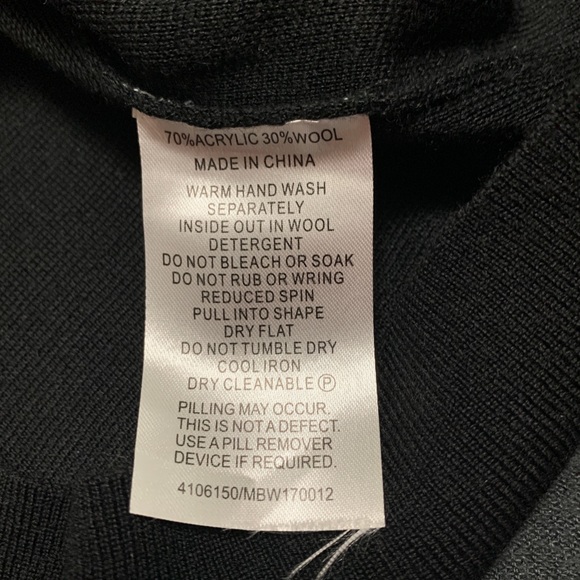 Blaq Men’s Wool Sweater - Picture 6 of 6